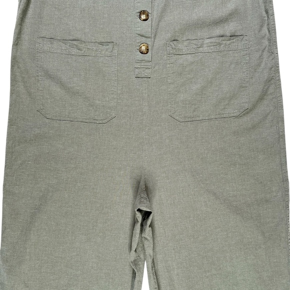 Marine Layer Hemp Blend Sydney Jumpsuit Size XL - Picture 4 of 11